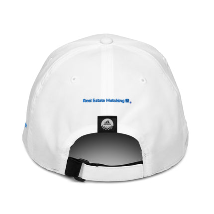 United Kingdom adidas Dad Hat Real Estate Matching with 3 Logos.