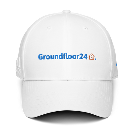 Belgium adidas Dad Hat Groundfloor24 with 3 Logos.