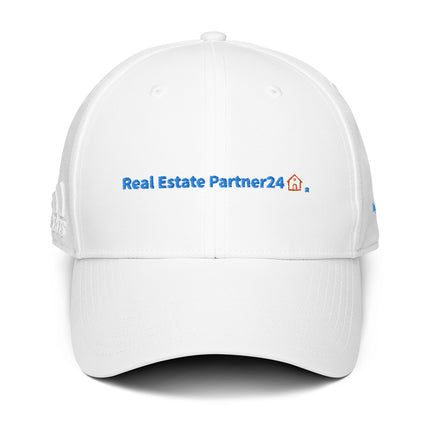 Belgium adidas Dad Hat Real Estate Partner24 with 3 Logos.