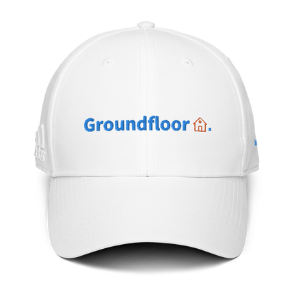 Denmark adidas Dad Hat Groundfloor with 3 Logos.