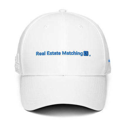 United Kingdom adidas Dad Hat Real Estate Matching with 3 Logos.