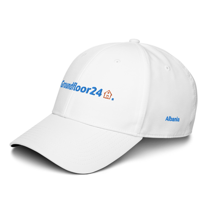 Albania adidas Dad Hat Groundfloor24 with 3 Logos.