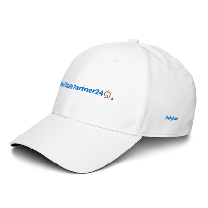 Belgium adidas Dad Hat Real Estate Partner24 with 3 Logos.