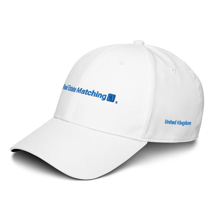 United Kingdom adidas Dad Hat Real Estate Matching with 3 Logos.