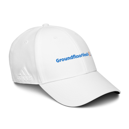 Montenegro adidas Dad Hat GroundfloorView24 with 3 Logos.