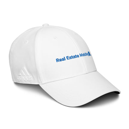 United Kingdom adidas Dad Hat Real Estate Matching with 3 Logos.