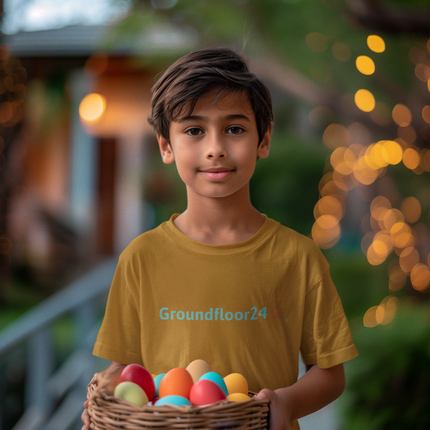 Toddler Short Sleeve Tee with Groundfloor24 Logo