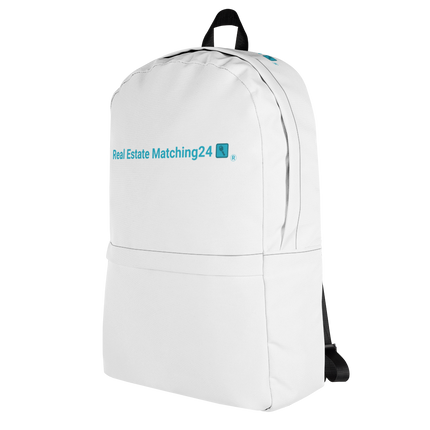 Backpack with Real Estate Matching24 Logo
