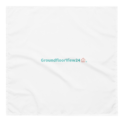 All-over print bandana Groundfloorview24 with House