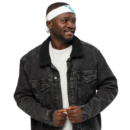 All-over print bandana with Real Estate Matching24 Logo