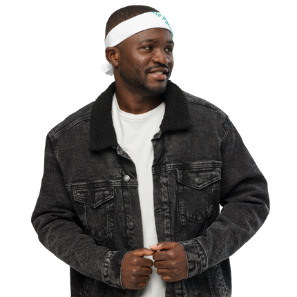All-over print bandana with Real Estate Partner24 Logo