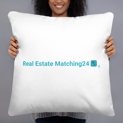 Basic Pillow with Real Estate Matching24 Logo