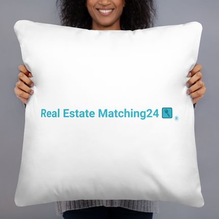 Basic Pillow with Real Estate Matching24 Logo