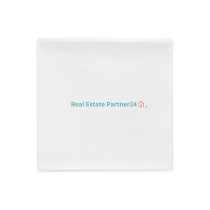 Pillow Case with Real Estate Partner24 Logo