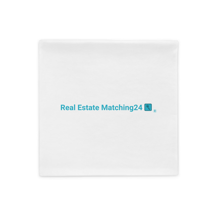 Pillow Case with Real Estate Matching24 Logo