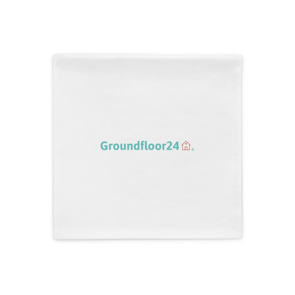 Pillow Case with Groundfloor24 Logo