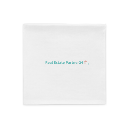 Pillow Case with Real Estate Partner24 Logo