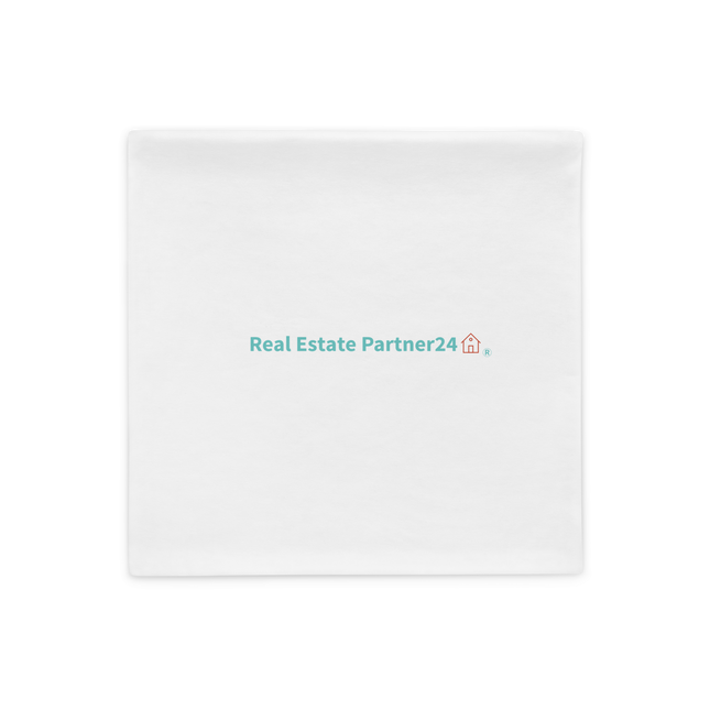 Pillow Case with Real Estate Partner24 Logo
