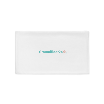 Pillow Case with Groundfloor24 Logo