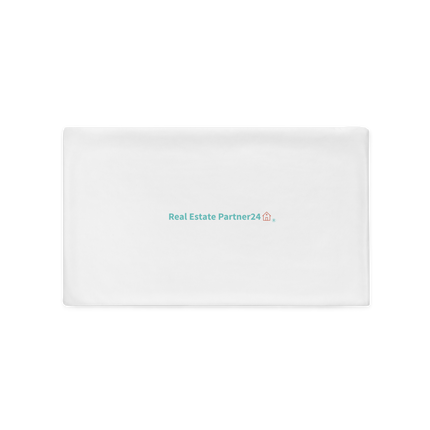 Pillow Case with Real Estate Partner24 Logo