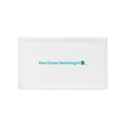 Pillow Case with Real Estate Matching24 Logo