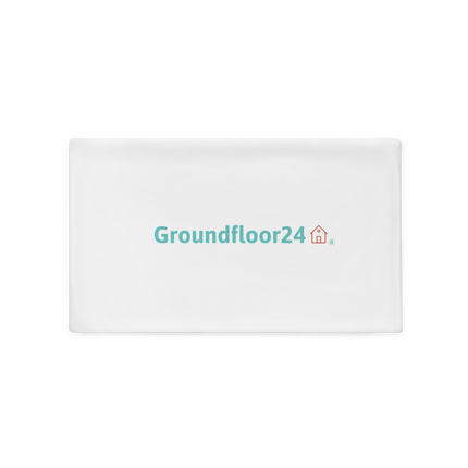 Pillow Case with Groundfloor24 Logo