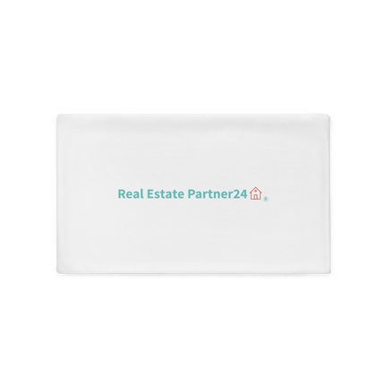 Pillow Case with Real Estate Partner24 Logo