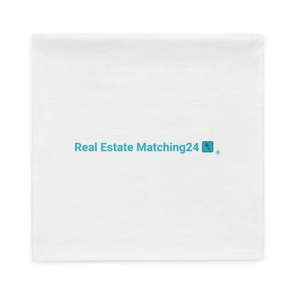 Pillow Case with Real Estate Matching24 Logo
