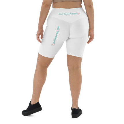 Biker Shorts with Real Estate Partner24 Logo