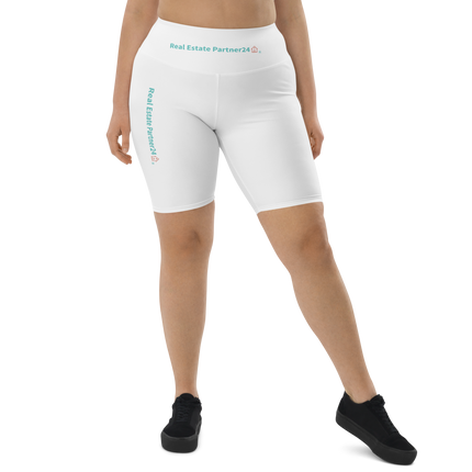 Biker Shorts with Real Estate Partner24 Logo