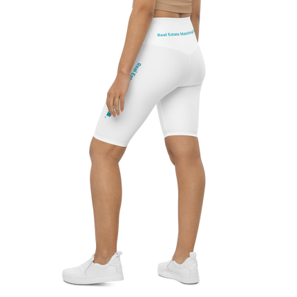 Biker Shorts with Real Estate Matching24 Logo