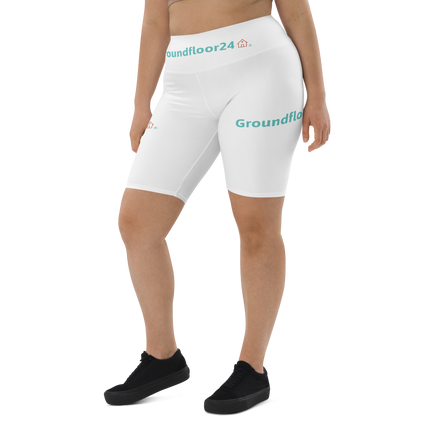 Biker Shorts with Groundfloor24 Logo