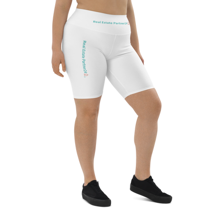 Biker Shorts with Real Estate Partner24 Logo