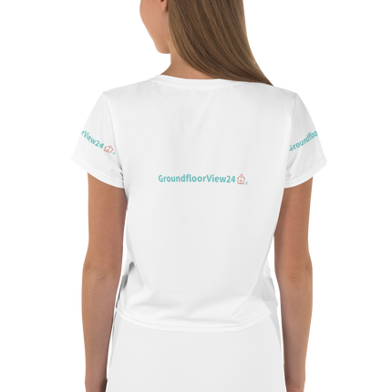 All-Over Print Crop Tee Groundfloorview24 with House