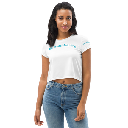 All-Over Print Crop Tee