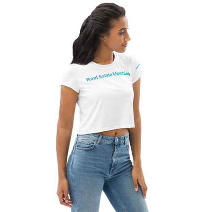 All-Over Print Crop Tee