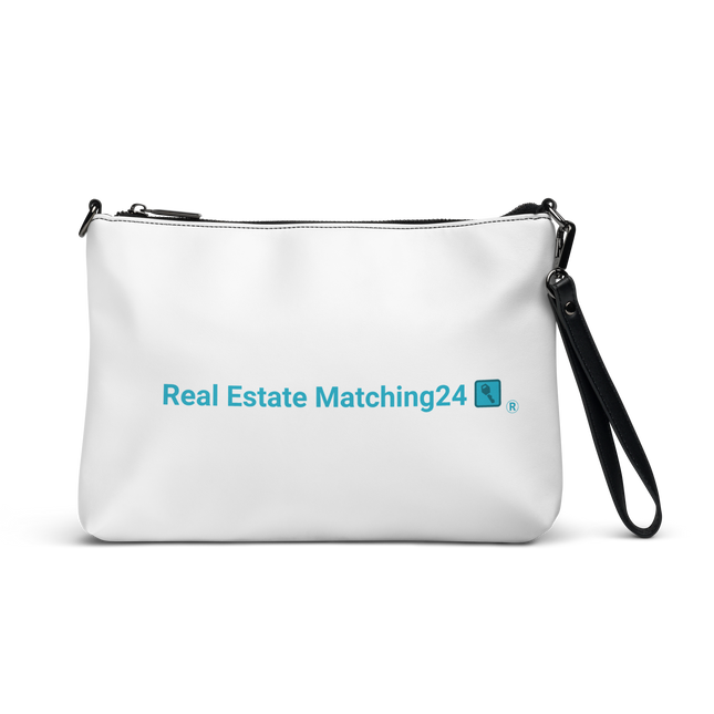 Crossbody bag with Real Estate Matching24 Logo