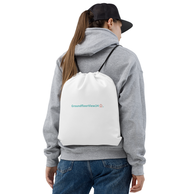 Drawstring bag Groundfloorview24 with House