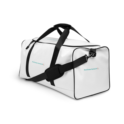 Duffle bag with Real Estate Partner24 Logo