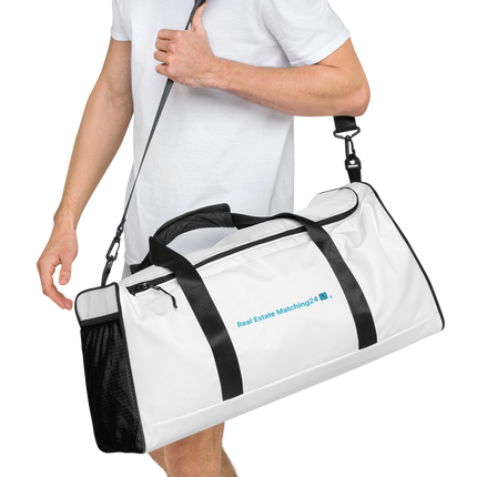 Duffle bag with Real Estate Matching24 Logo