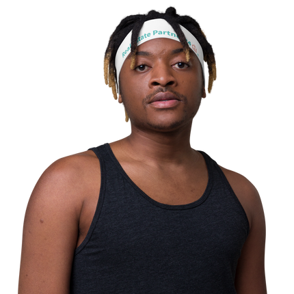 Headband with Real Estate Partner24 Logo