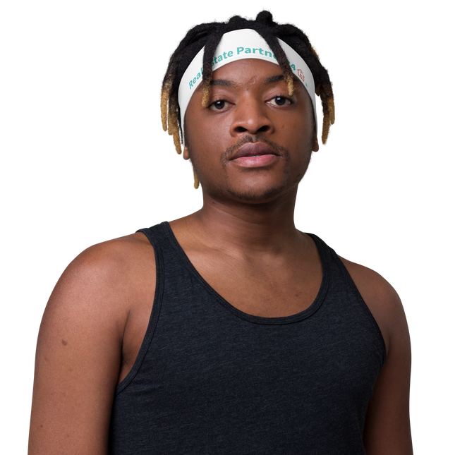Headband with Real Estate Partner24 Logo