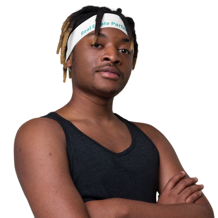 Headband with Real Estate Partner24 Logo