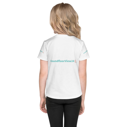 Kids crew neck t-shirt Groundfloorview24 with House