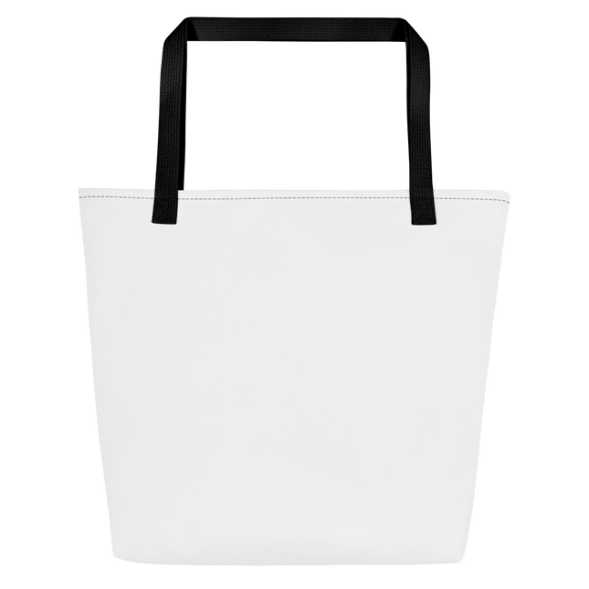 All-Over Print Large Tote Bag with Real Estate Partner24 Logo