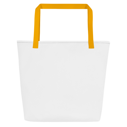 All-Over Print Large Tote Bag with Real Estate Partner24 Logo
