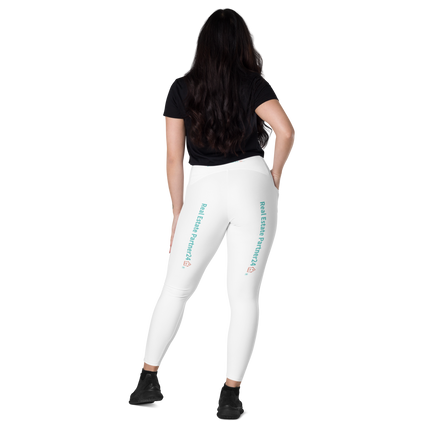 Leggings with pockets with Real Estate Partner24 Logo