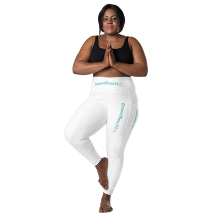 Leggings with pockets with Groundfloor24 Logo