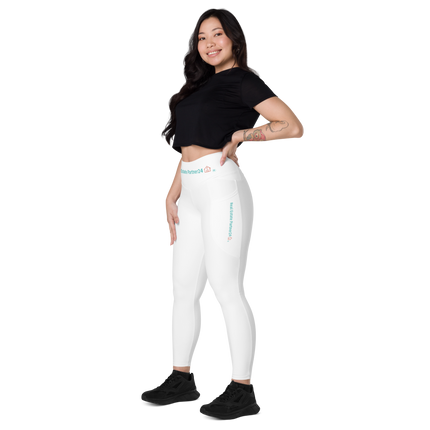 Leggings with pockets with Real Estate Partner24 Logo