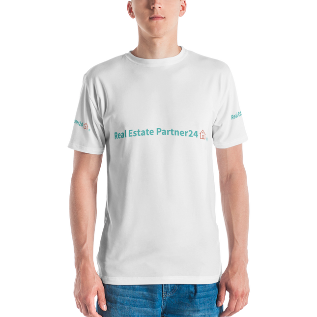 Men's t-shirt with Real Estate Partner24 Logo